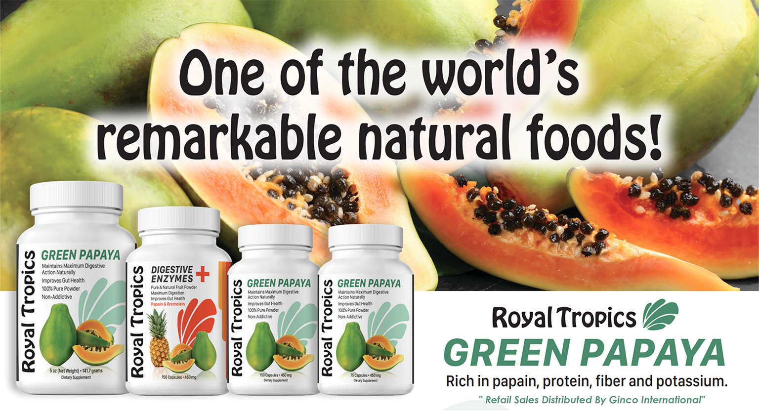 Unlock Optimal Health with Royal Tropics’ Best Fruit Powder Supplements and Digestive Enzyme Capsules