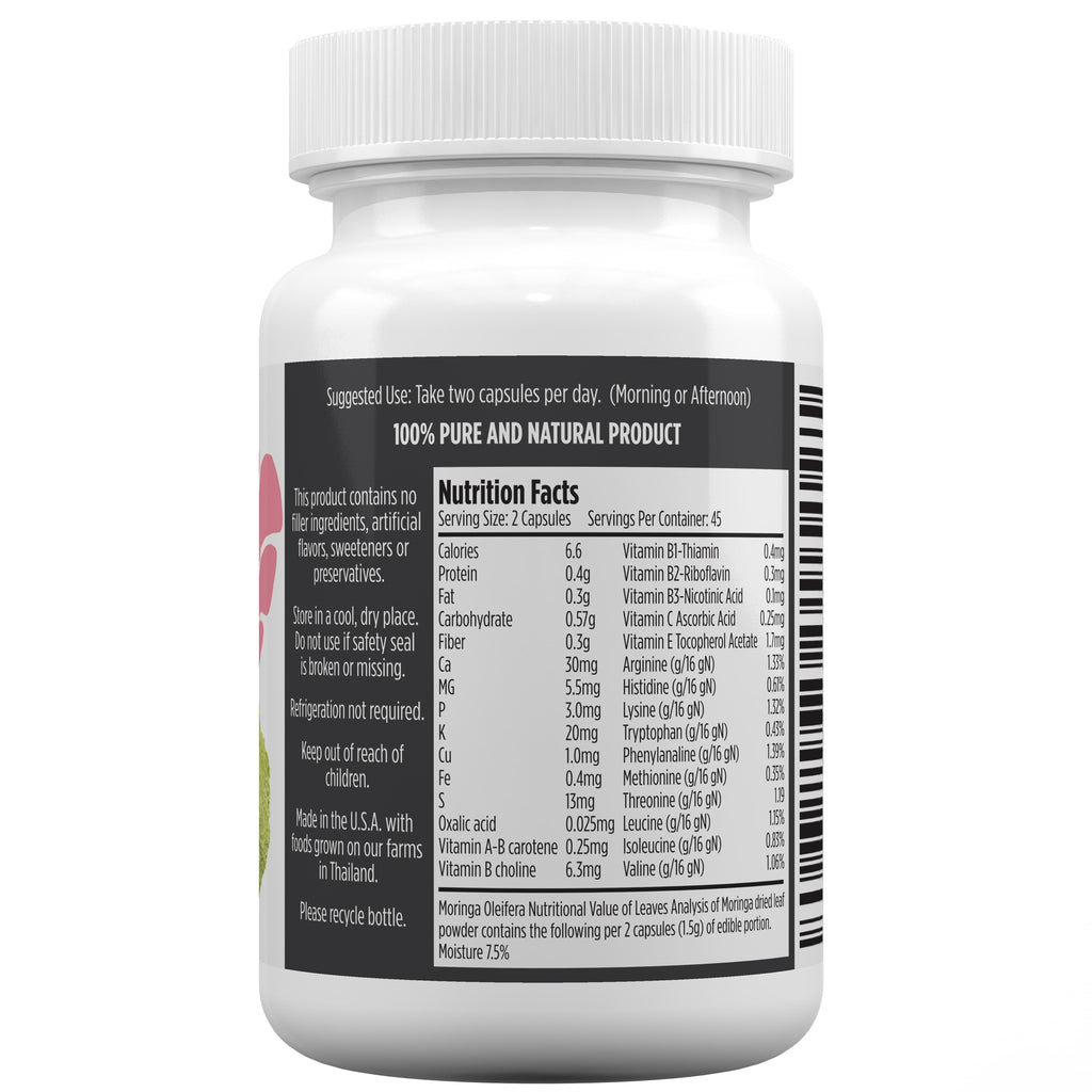 Moringa Powder Capsules