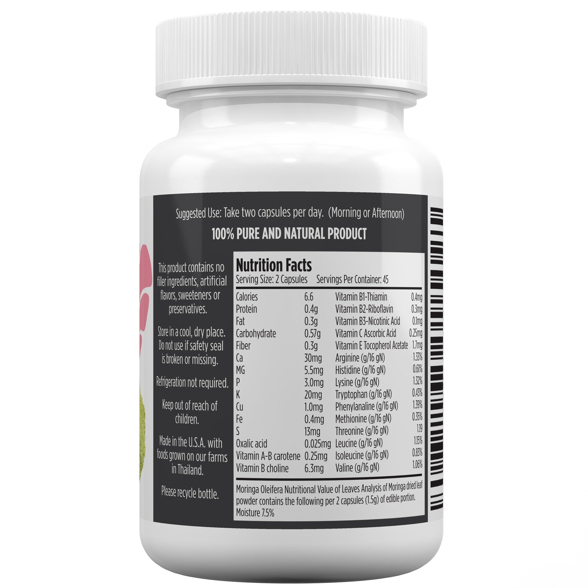 Moringa Powder Capsules