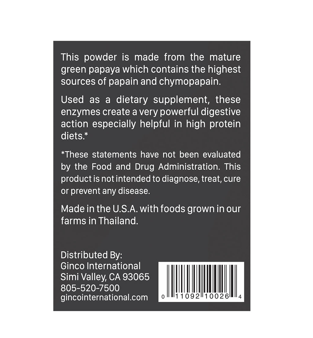 Green Papaya Powder Capsules